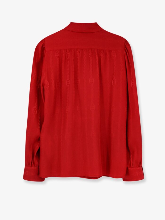 Gucci Silk Shirt With Bow