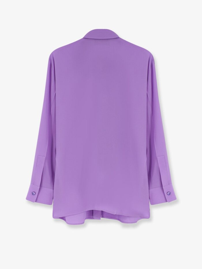 Gucci Silk Shirt With GG Embroidery