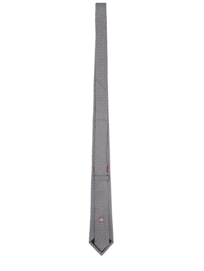 Gucci SILK TIE WITH CLAMPS