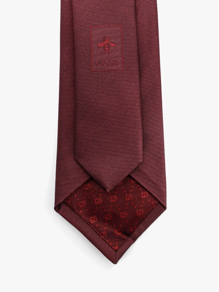 Gucci Silk Tie With Lord Detail
