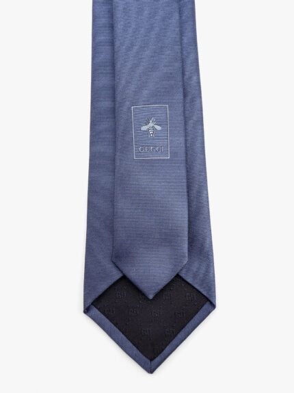 Gucci Silk Tie With Lord Detail