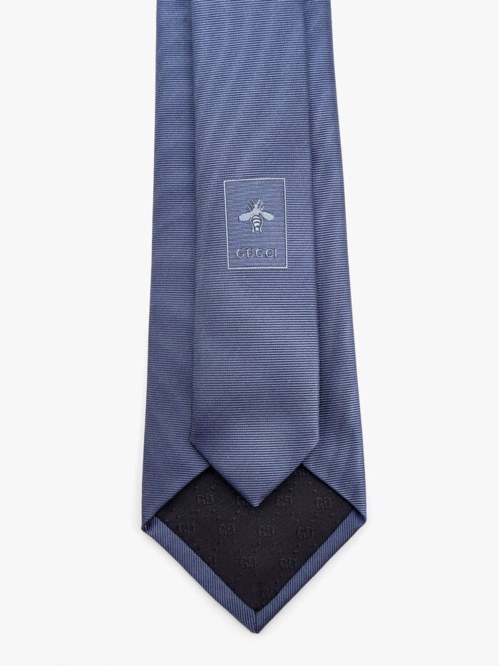 Gucci Silk Tie With Lord Detail