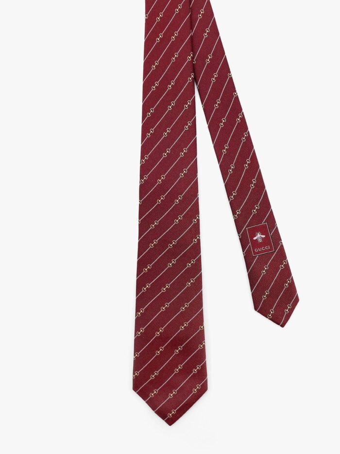 Gucci Silk Tie With Royal Morsy Motif