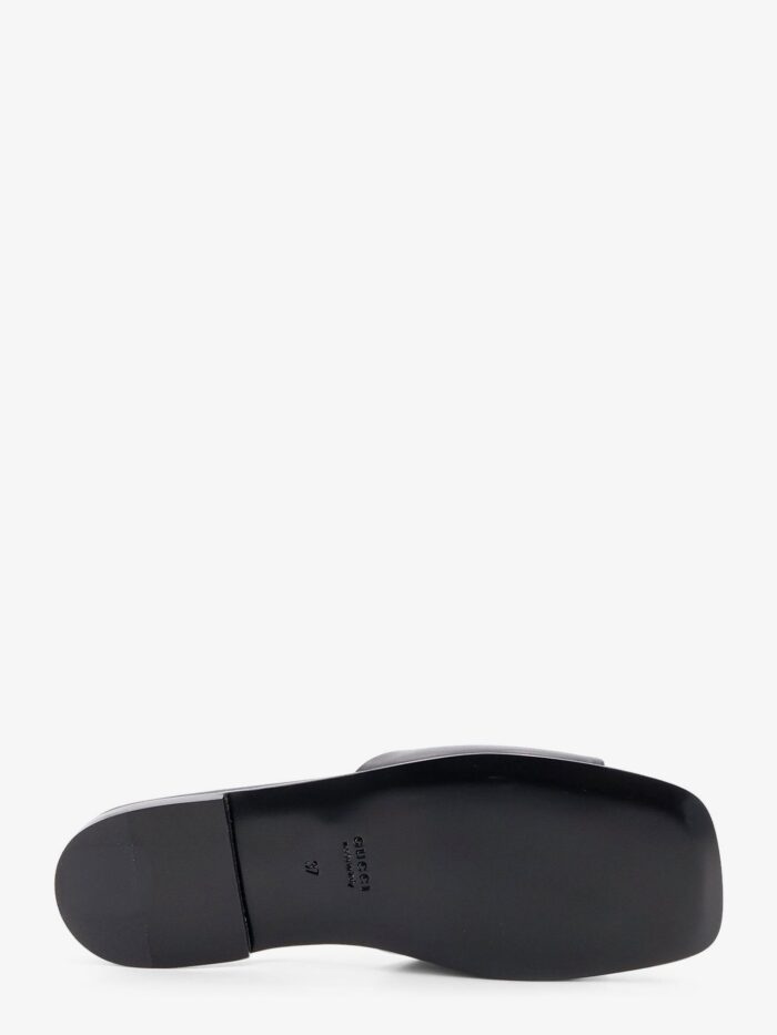 Gucci Slide Sandals With Metal GG Logo