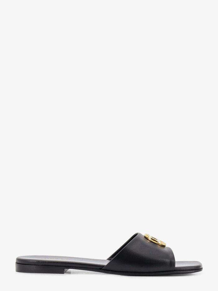 gucci slide sandals with metal gg logo Gucci Slide Sandals With Metal GG Logo