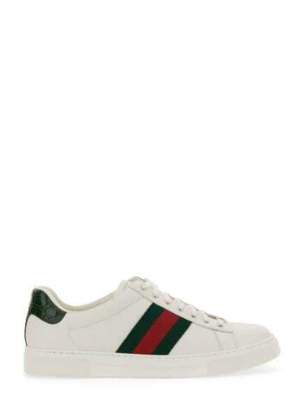 Gucci SNEAKER "ACE" CON DETTAGLIO WEB