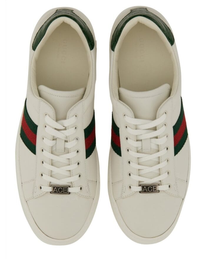 Gucci SNEAKER ACE CON DETTAGLIO WEB