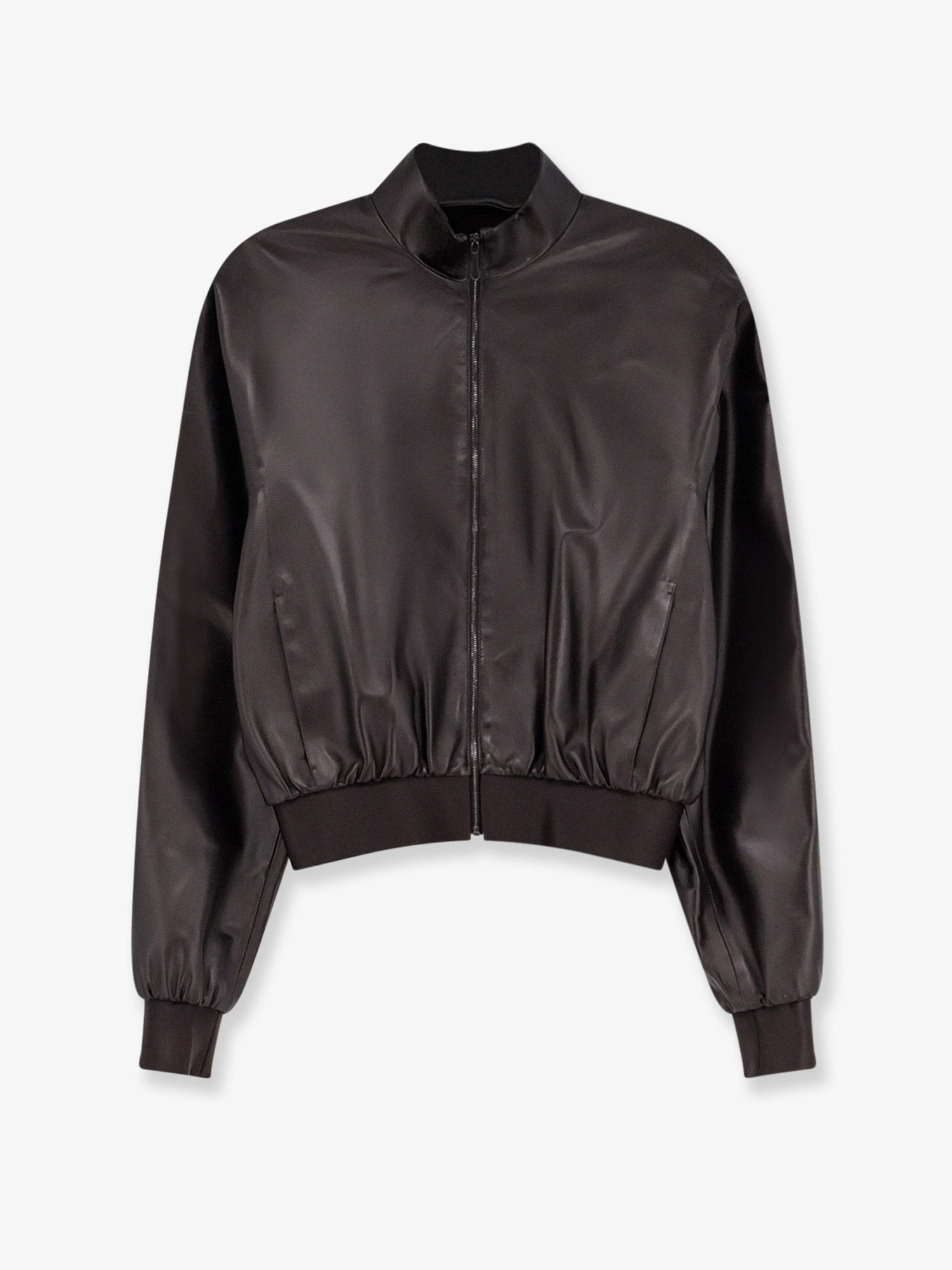 Gucci Soft Nappa Leather Bomber Jacket