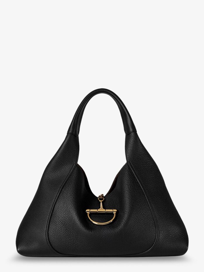 Gucci Softbit Leather Shoulder Bag