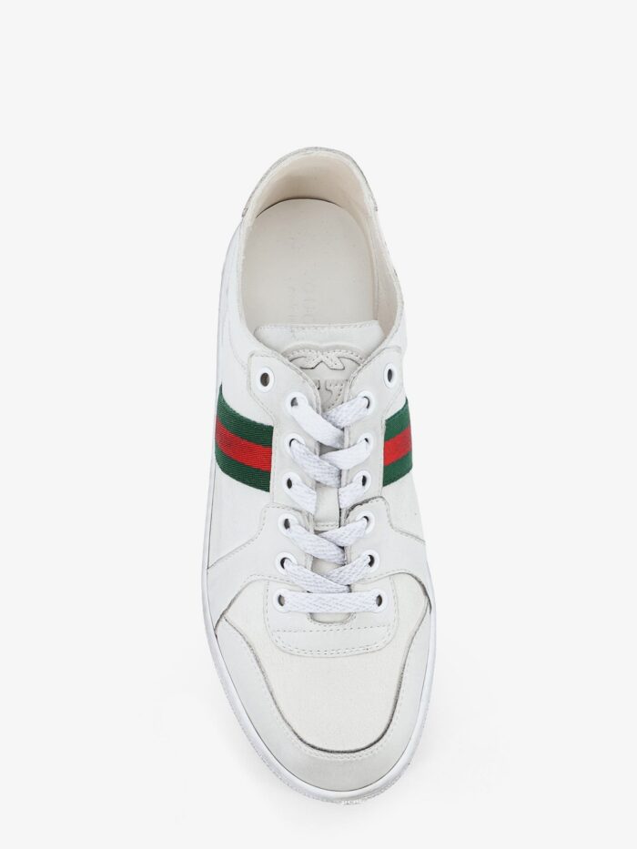 Gucci Stretch Leather Sneakers