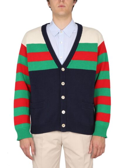 Gucci STRIPED CARDIGAN