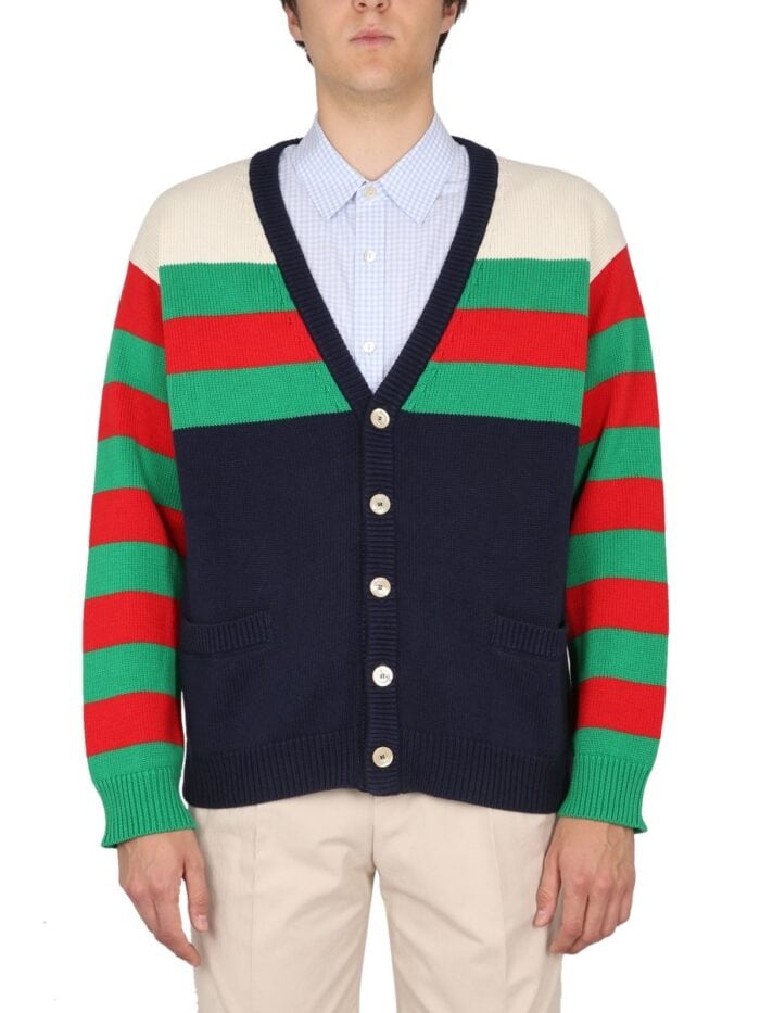 Gucci STRIPED CARDIGAN