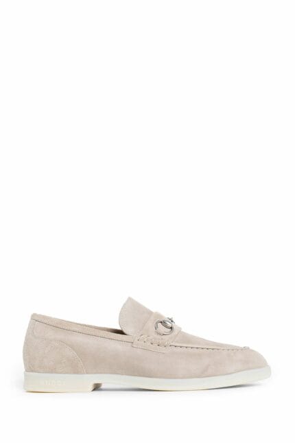 GUCCI Suede Horsebit Loafers