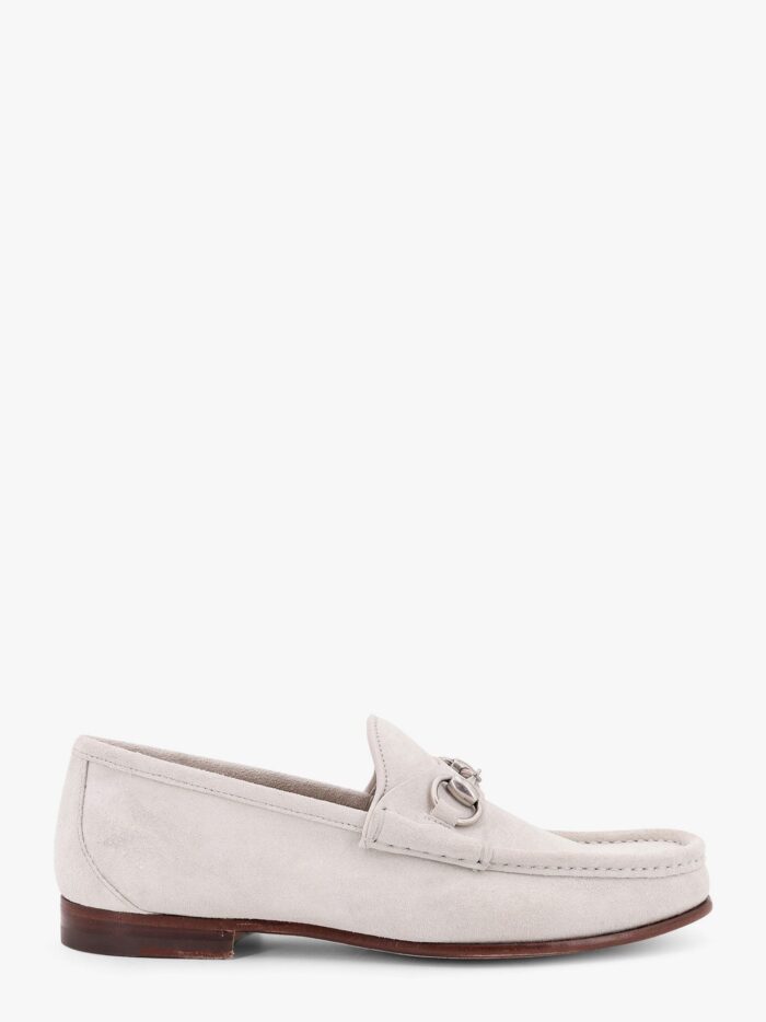Gucci Suede Loafers With Iconic Horsebit