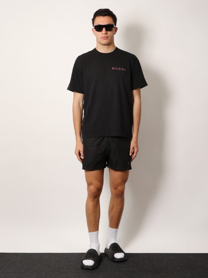 Gucci T-shirt In Cotone