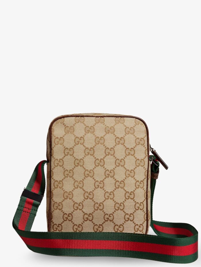 Gucci Tag GG Fabric Crossbody Bag