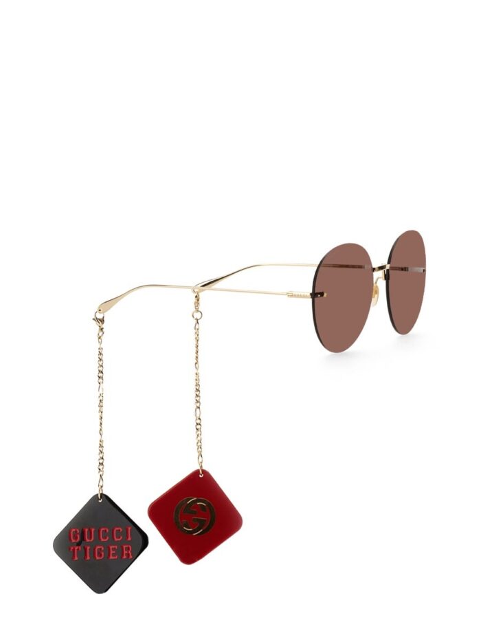 Gucci TIGER GLASSES WITH PENDANT