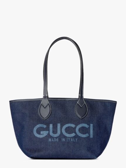 Gucci Totissima Denim Reversible Shopping Bag