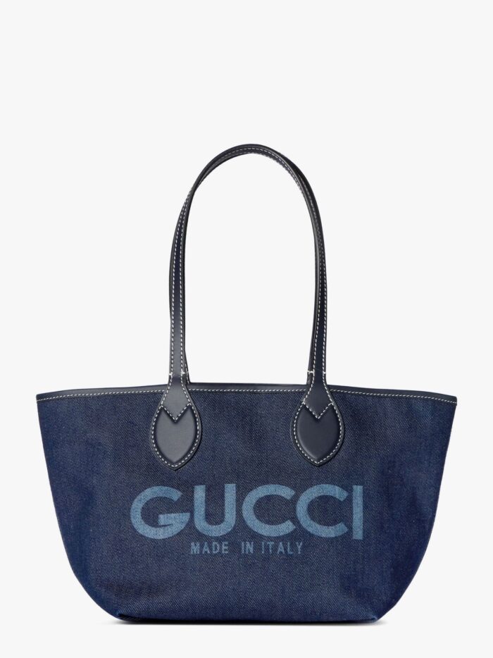 Gucci Totissima Denim Reversible Shopping Bag