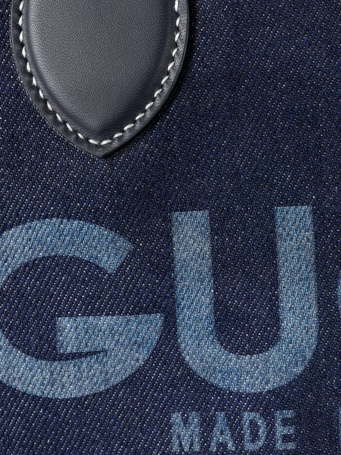 Gucci Totissima Denim Reversible Shopping Bag