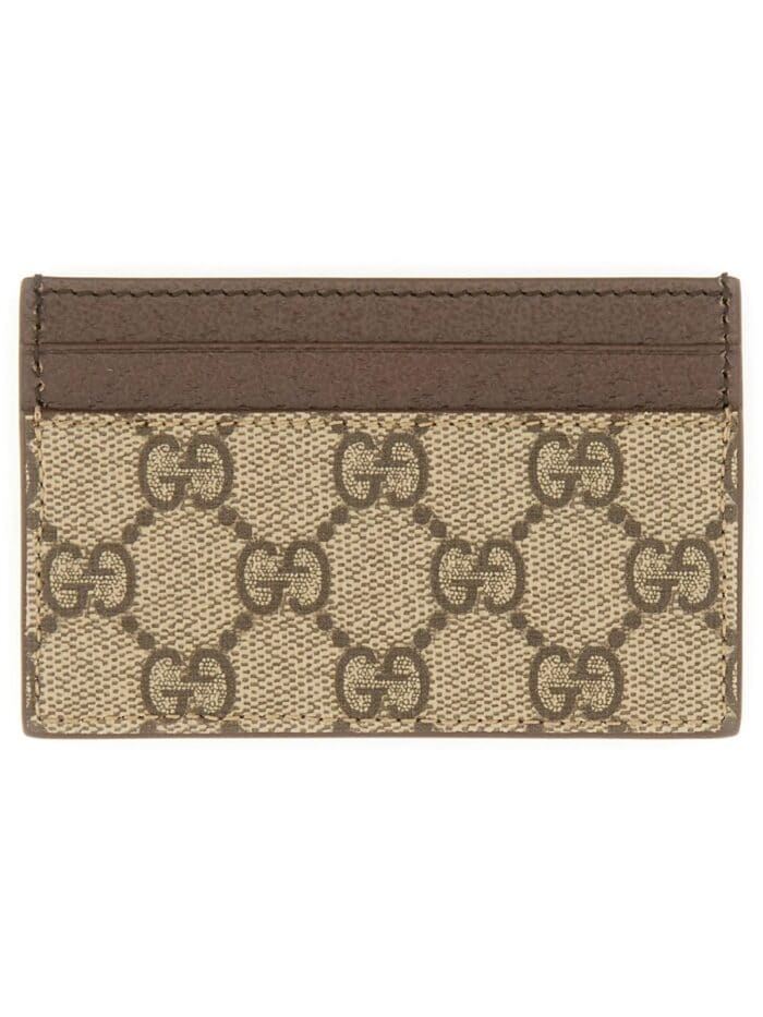 Gucci TWO-TONE "GG" CARD HOLDER