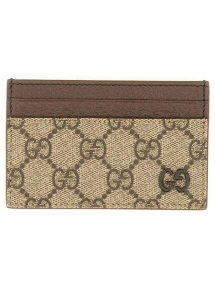 Gucci TWO-TONE "GG" CARD HOLDER