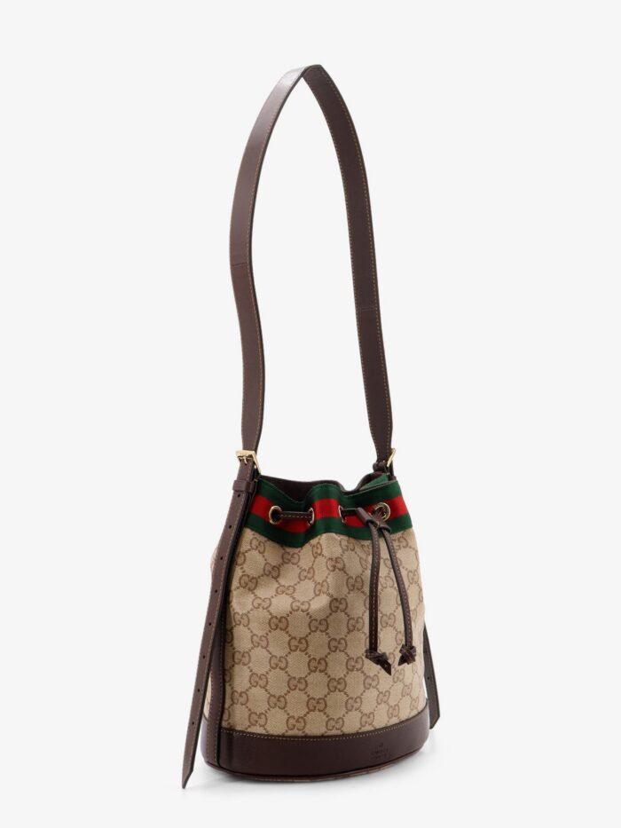 Gucci Venice GG Fabric Bucket Bag