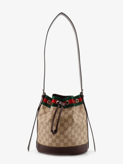 Gucci Venice GG Fabric Bucket Bag