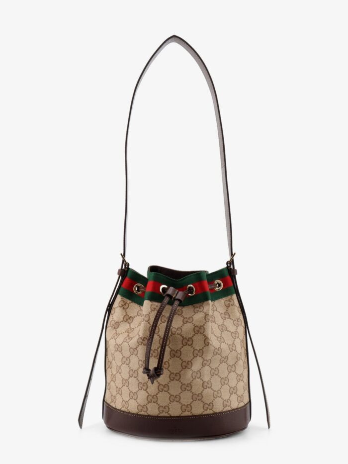 Gucci Venice GG Fabric Bucket Bag