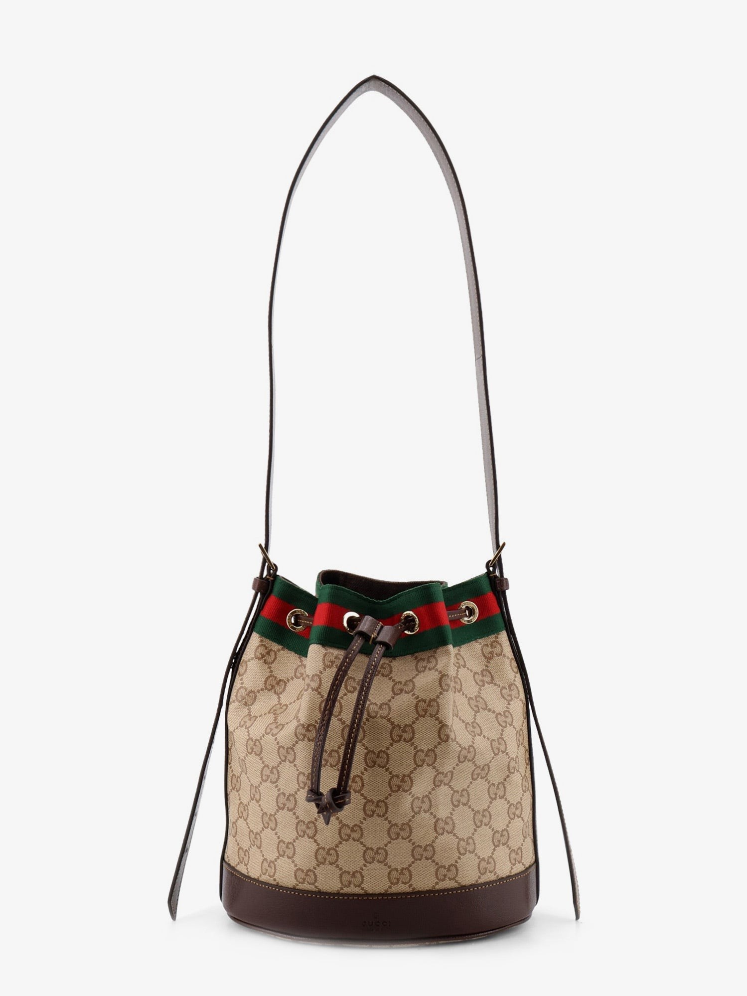 Gucci Venice GG Fabric Bucket Bag