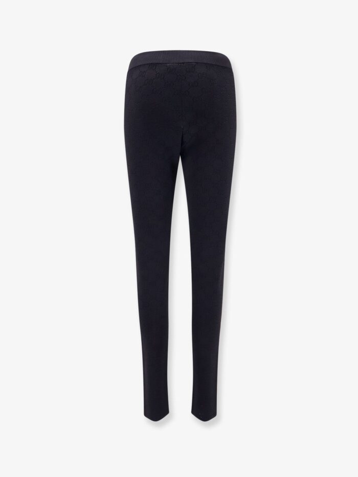 Gucci Viscose Blend Leggings With All-over GG Motif