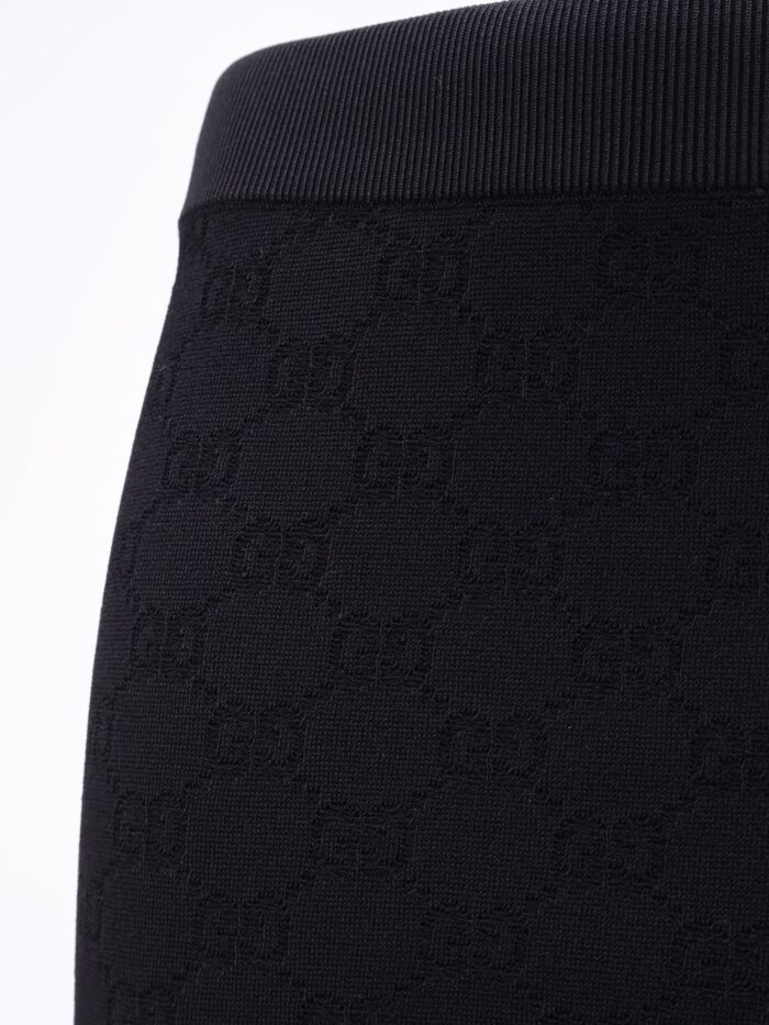 Gucci Viscose Blend Leggings With All-over GG Motif