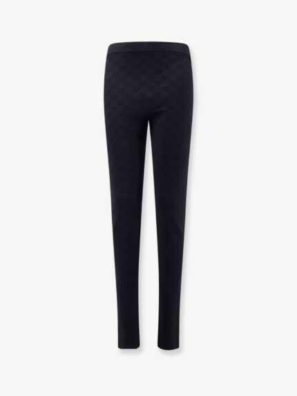 Gucci Viscose Blend Leggings With All-over GG Motif