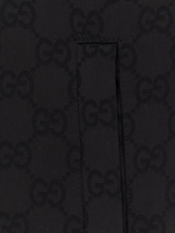 gucci viscose blend sweatshirt with all over gg motif Gucci Viscose Blend Sweatshirt With All-over GG Motif