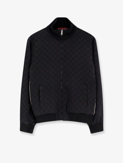 Gucci Viscose Blend Sweatshirt With All-over GG Motif