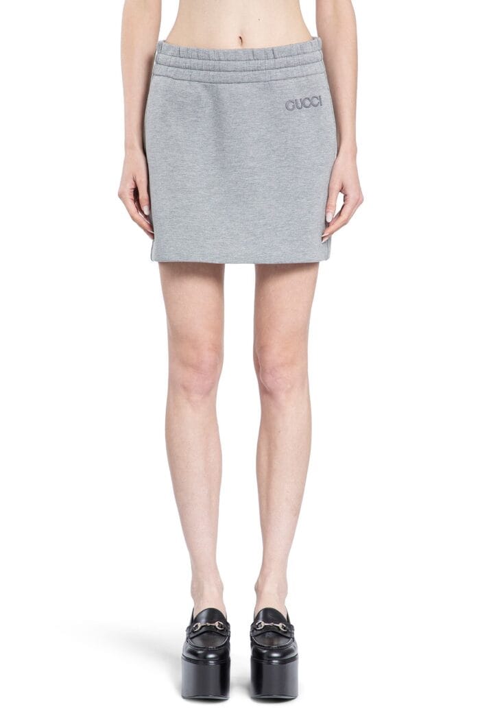 GUCCI Viscose Jersey Mini Skirt