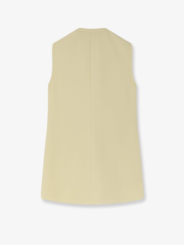 Gucci Viscose Vest With Maxi Buttons