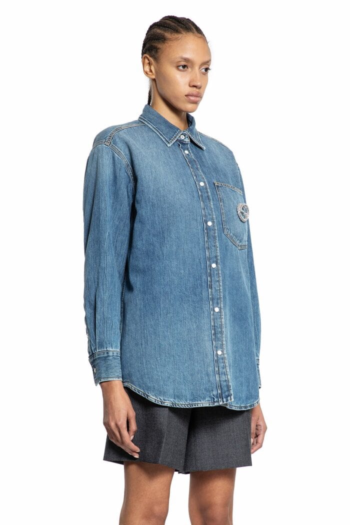 GUCCI Washed Organic Denim Shirt