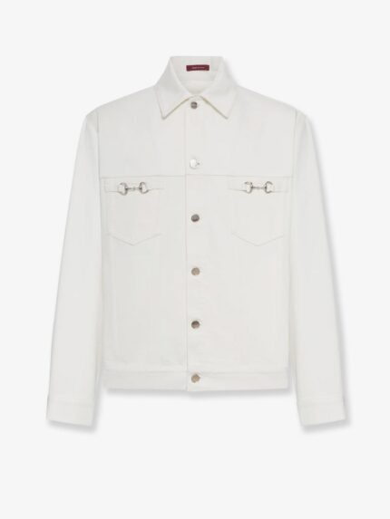 Gucci White Denim Jacket