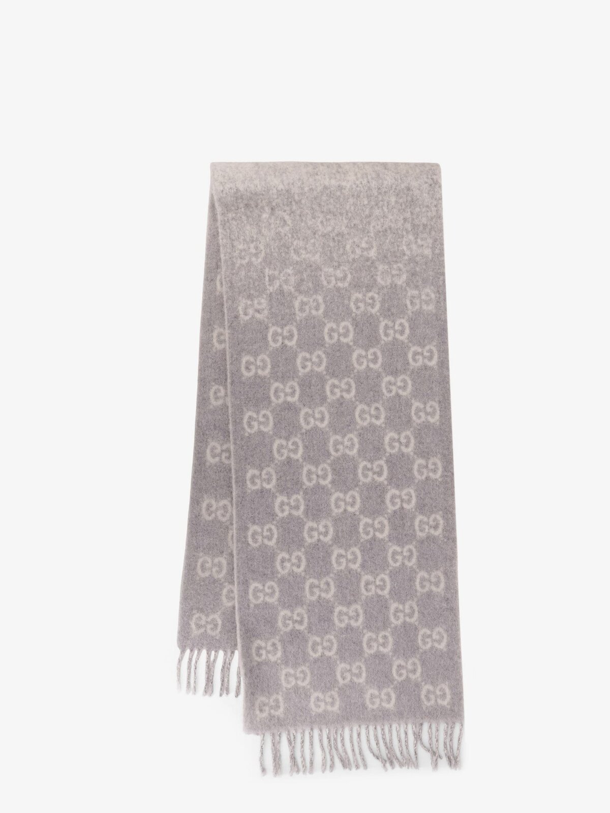 Gucci Wool And Alpaca Blend Scarf