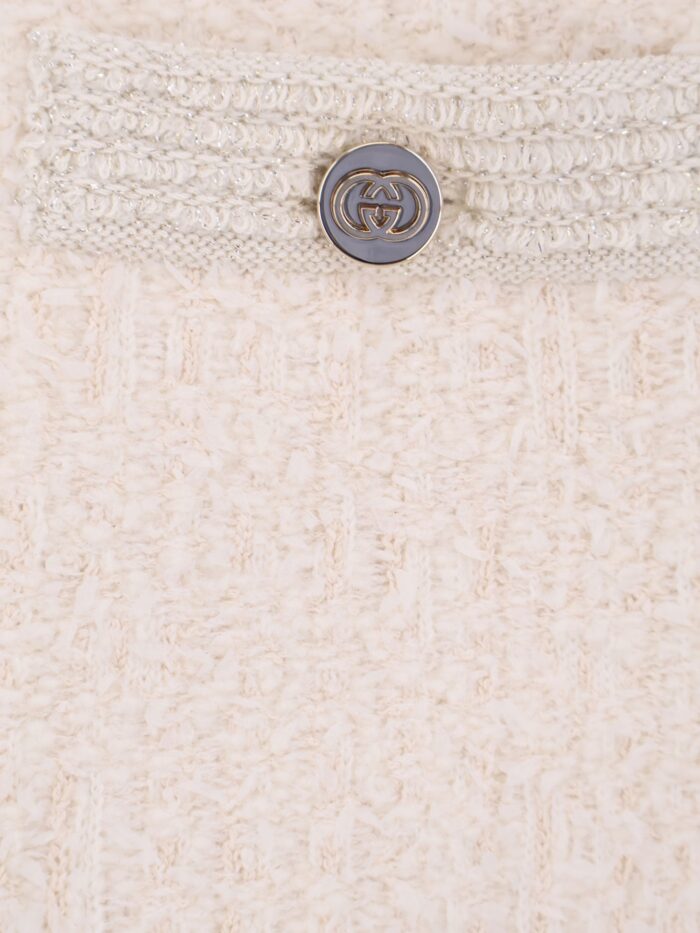 Gucci Wool And Cotton Blend Cardigan