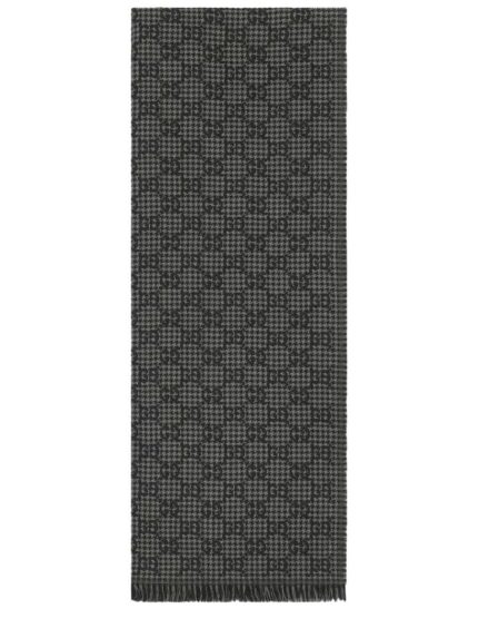 Gucci WOOL AND SILK SCARF