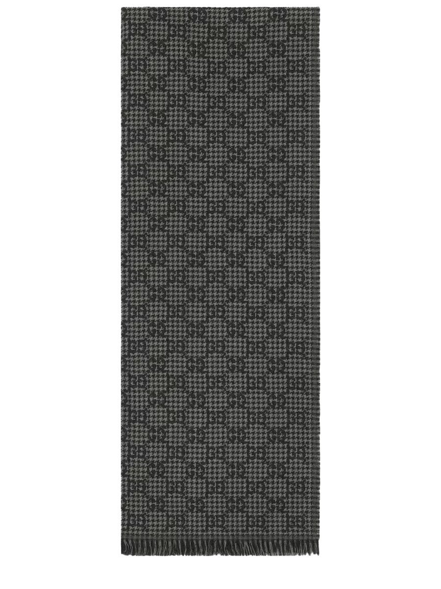 Gucci WOOL AND SILK SCARF