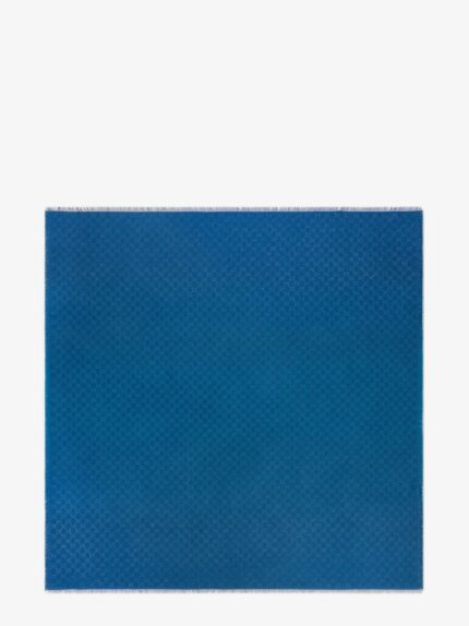 Gucci Wool Blend Shawl With GG Lamé Motif
