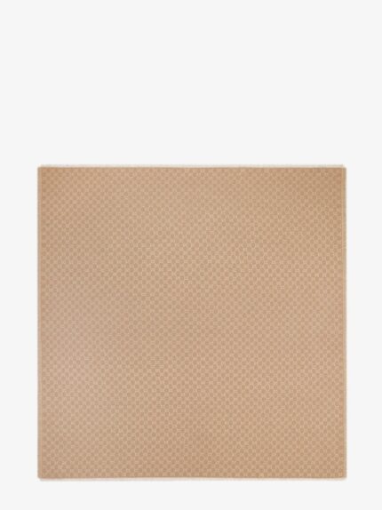 Gucci Wool Blend Shawl With GG Lamé Motif