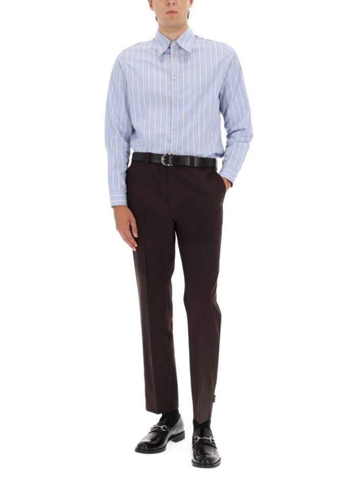 gucci wool gabardine pants Gucci WOOL GABARDINE PANTS