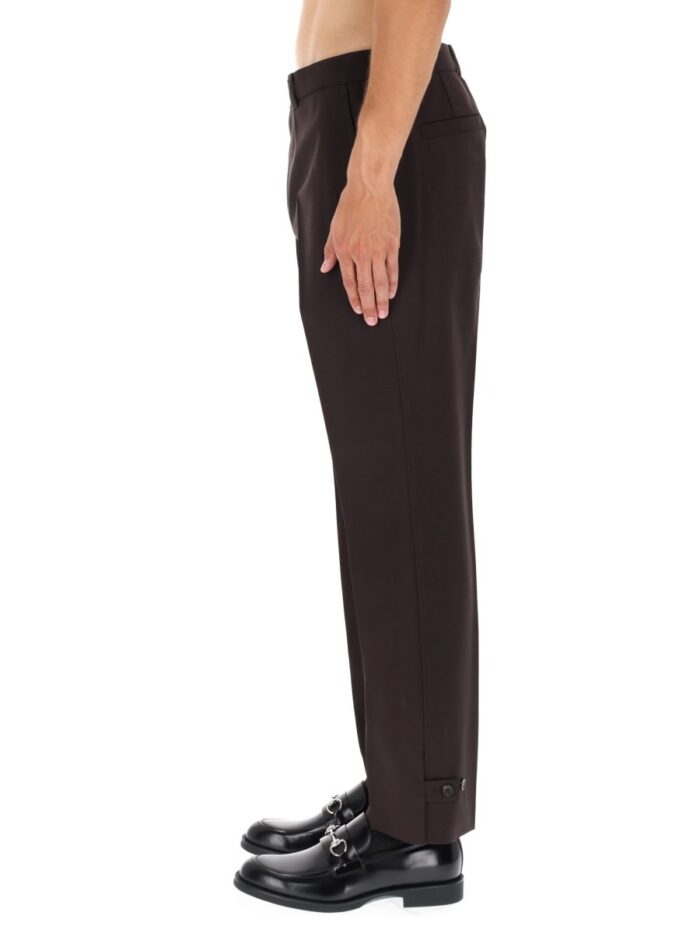 gucci wool gabardine pants Gucci WOOL GABARDINE PANTS
