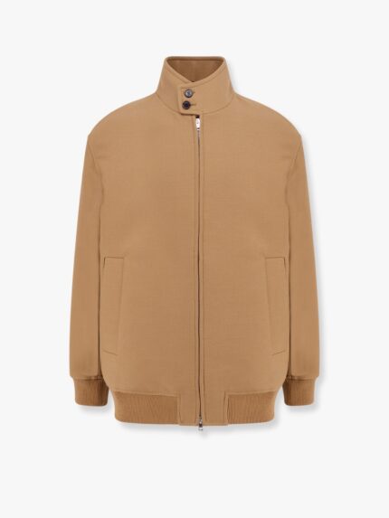 Gucci Wool Jacket With Gg Lining