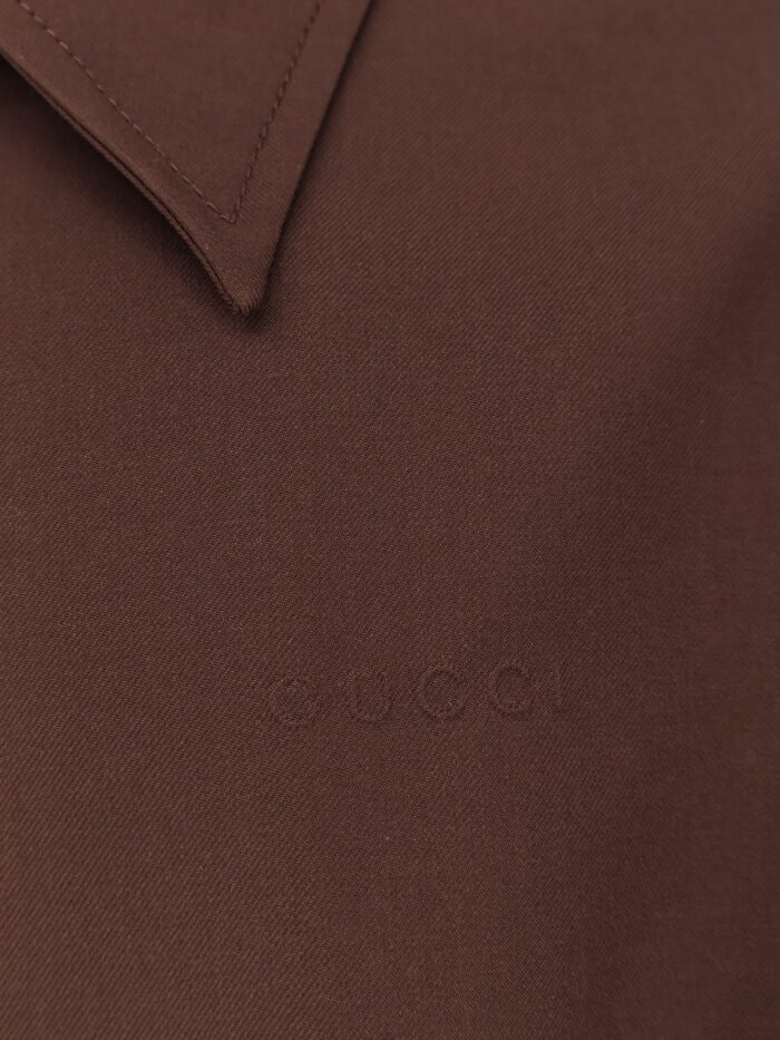 Gucci Wool Jacket With Pointed Collar
