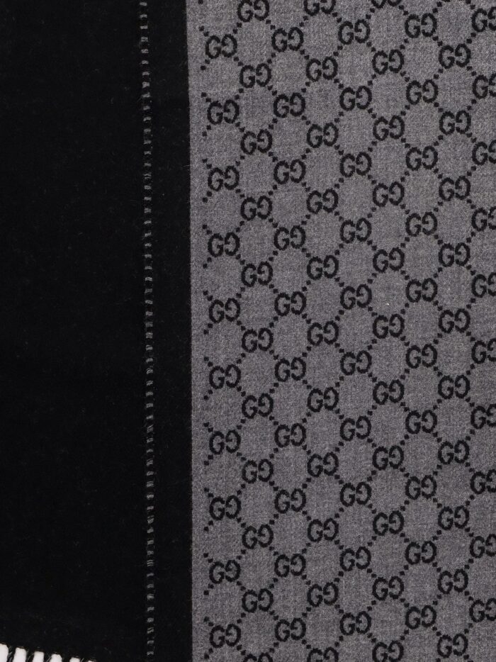 Gucci Wool Scarf With GG Motif